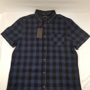 Five Four Mens XL Short Sleeve Button up Shirt